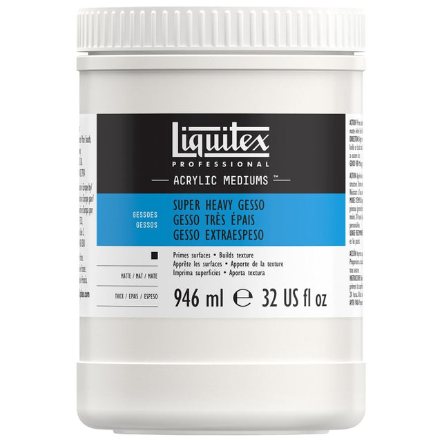 Liquitex Professional - Super Heavy Gesso 946ml