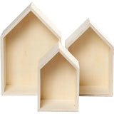 Storage Boxes, H: 20.3+25.3+31 cm, W: 13+16.2+20 c