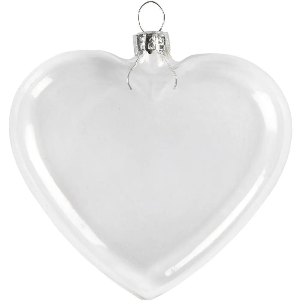 Flat Glass Heart