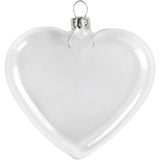 Flat Glass Heart