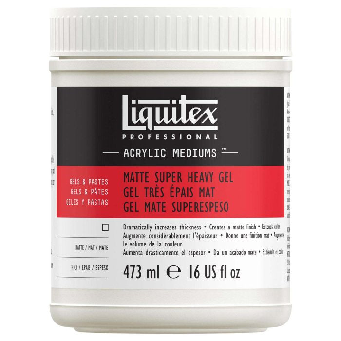 Liquitex Professional - Matte Super Heavy Gel Medium 473ml