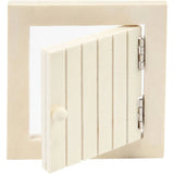 Elf Wooden Attic Access Door and Rope Ladder