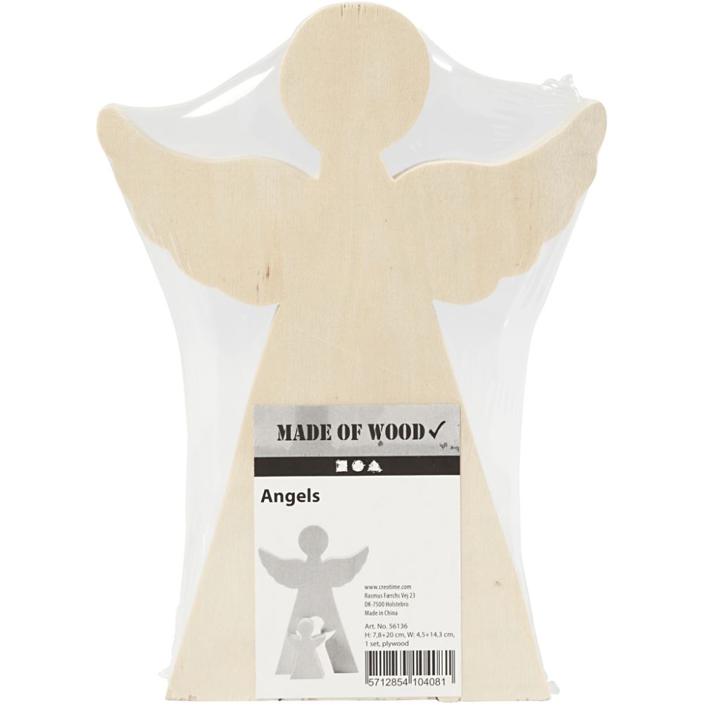 Wooden 2in1 Figure - Angels