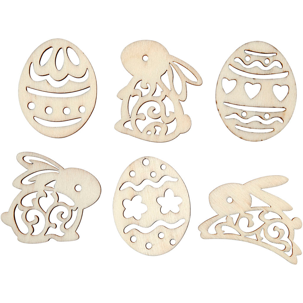 Wooden decorations