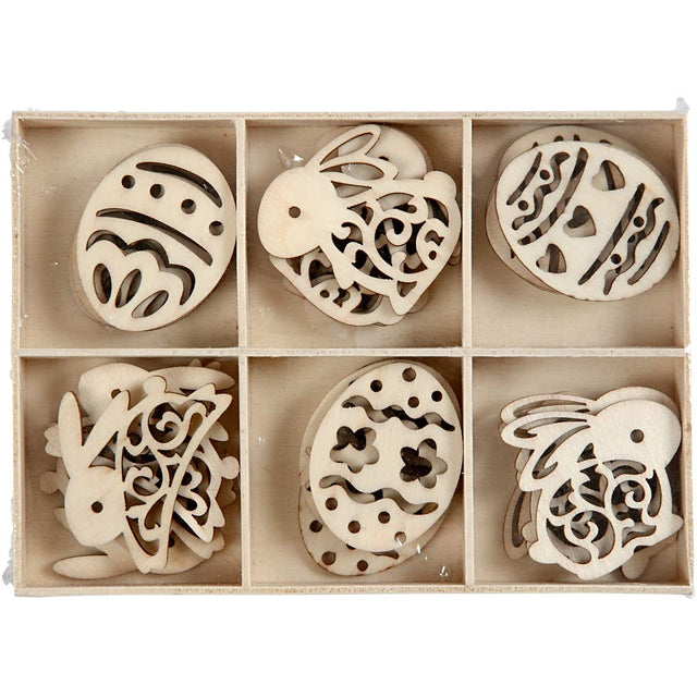 Wooden decorations