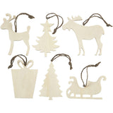 Christmas Ornaments 7-9 cm (Assortment)
