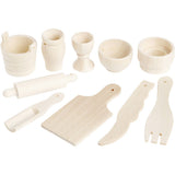 Wooden Kitchen Tools 40-60mm (10 Pack)