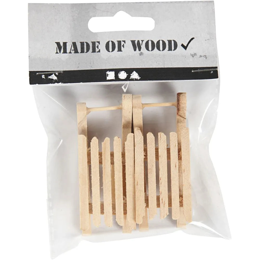 Sledge, size 6,5x2,5 cm, 2 pc/