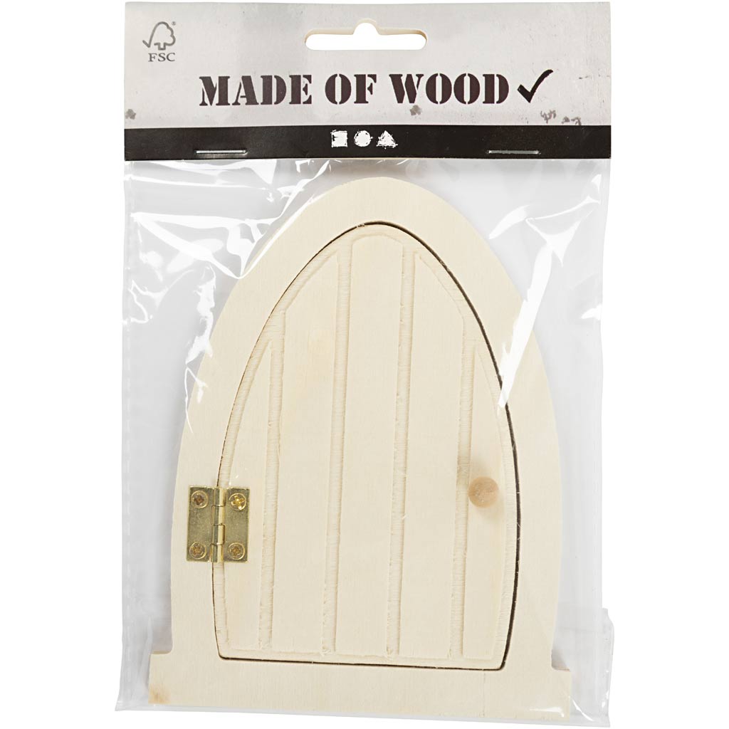 Door with hinges