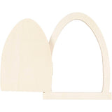 Door with hinges