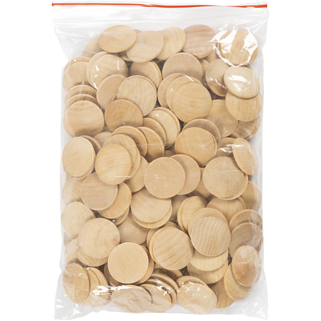 Wooden buttons