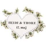 DIY MDF Heart - 50x40cm