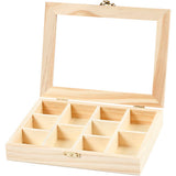 Box with Glass Lid