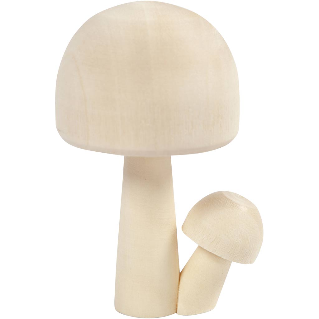 Wooden Mushrooms