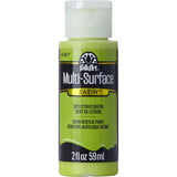 FolkArt Multi-Surface Acrylic 59ml - Citrus Green