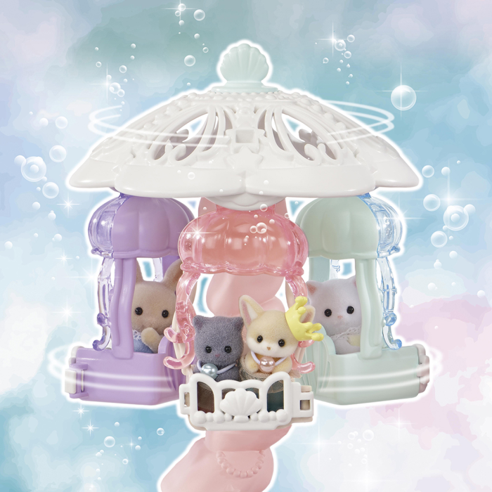 Sylvanian Families Baby Mermaid Castle Play Set