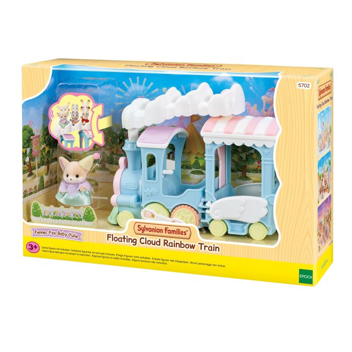 Sylvanian Families Floating Cloud Rainbow Train