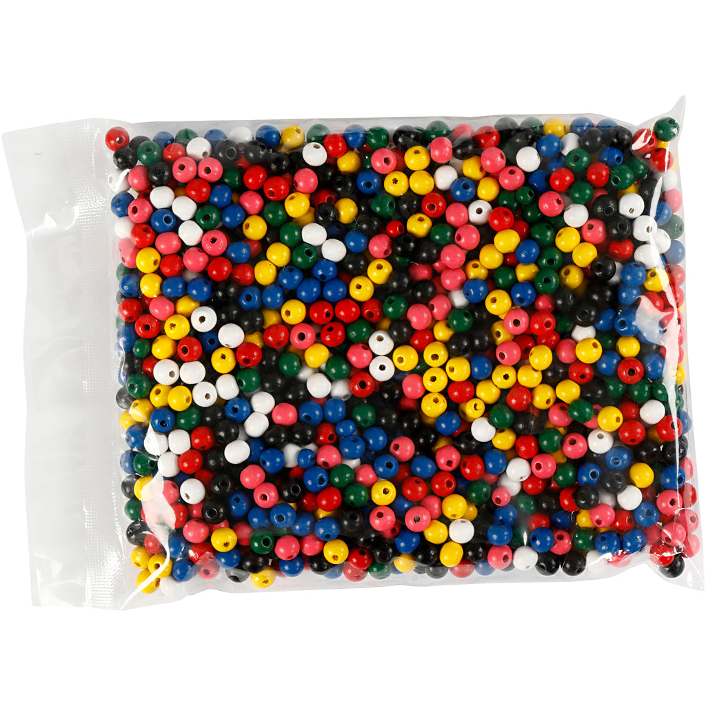 Wooden Beads Mix