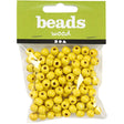 Wooden Beads 15g - Yellow