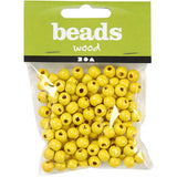 Wooden Beads 15g - Yellow
