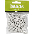 Wooden Beads 20g - White