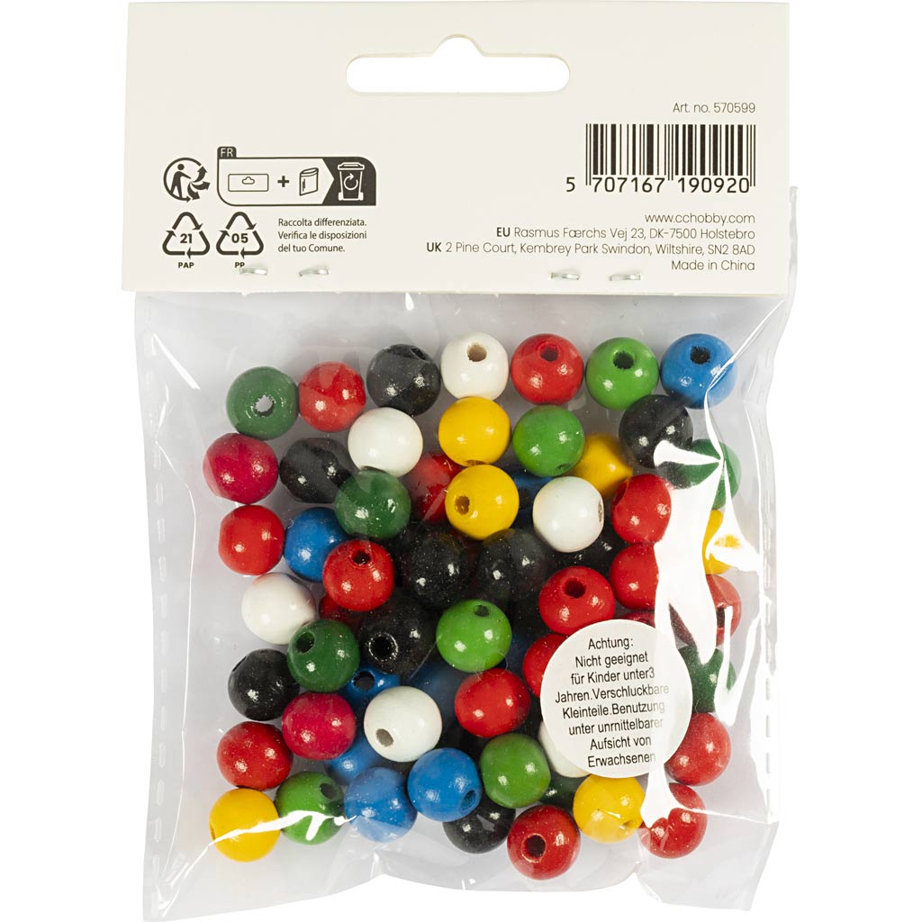 Wooden Beads Mix