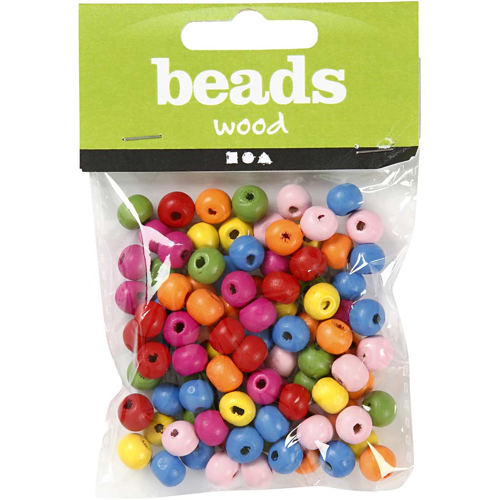 Wooden Beads Mix