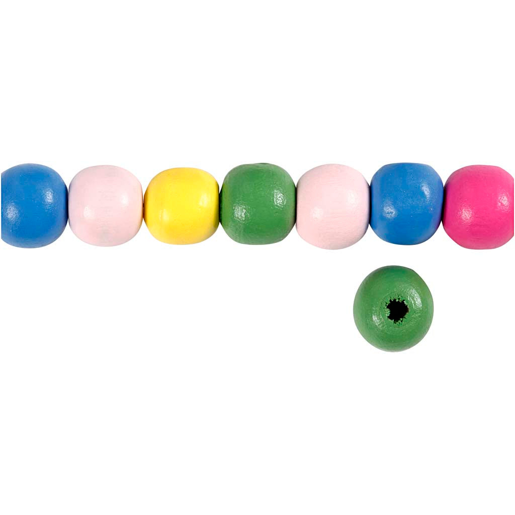 Wooden Beads Mix
