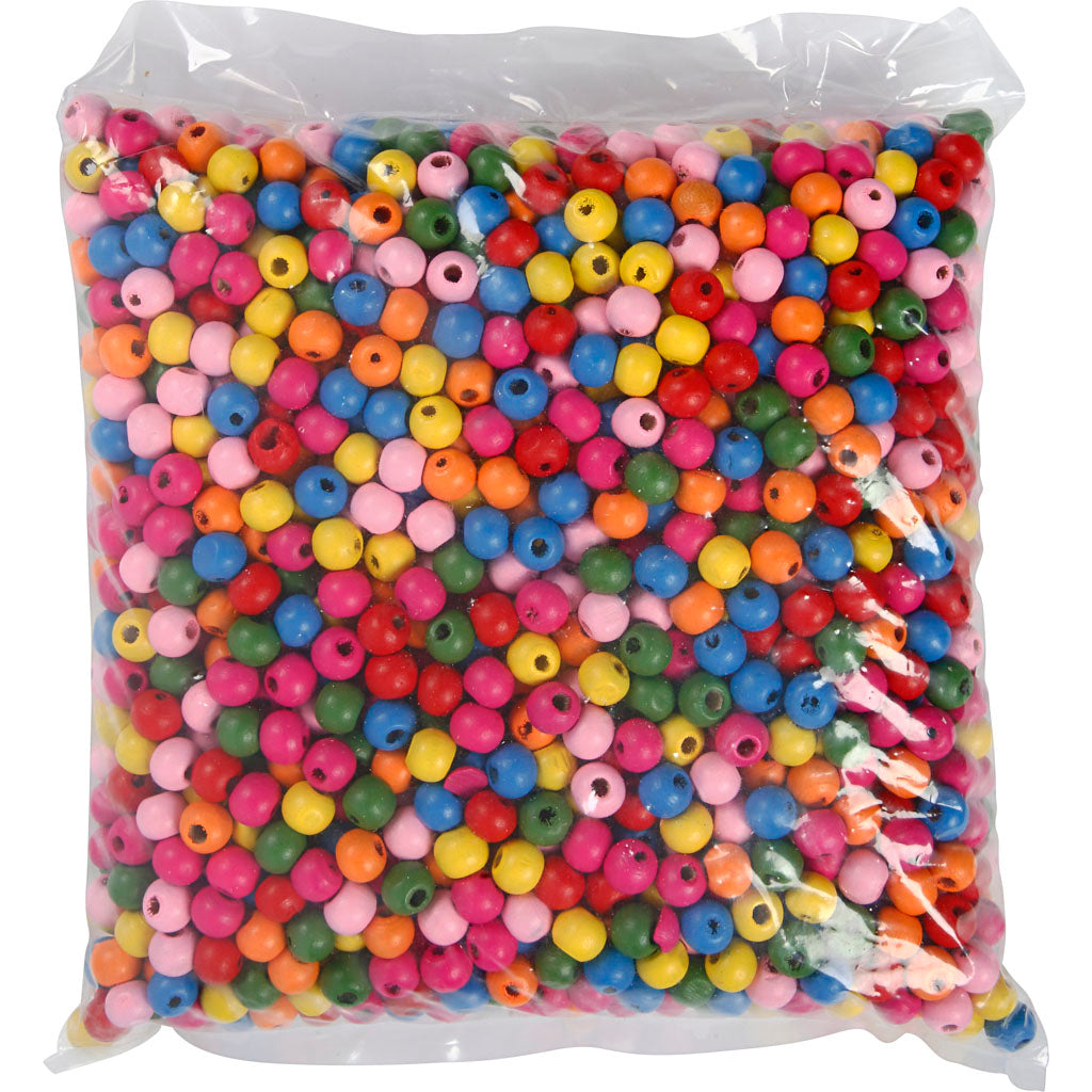 Wooden Beads Mix