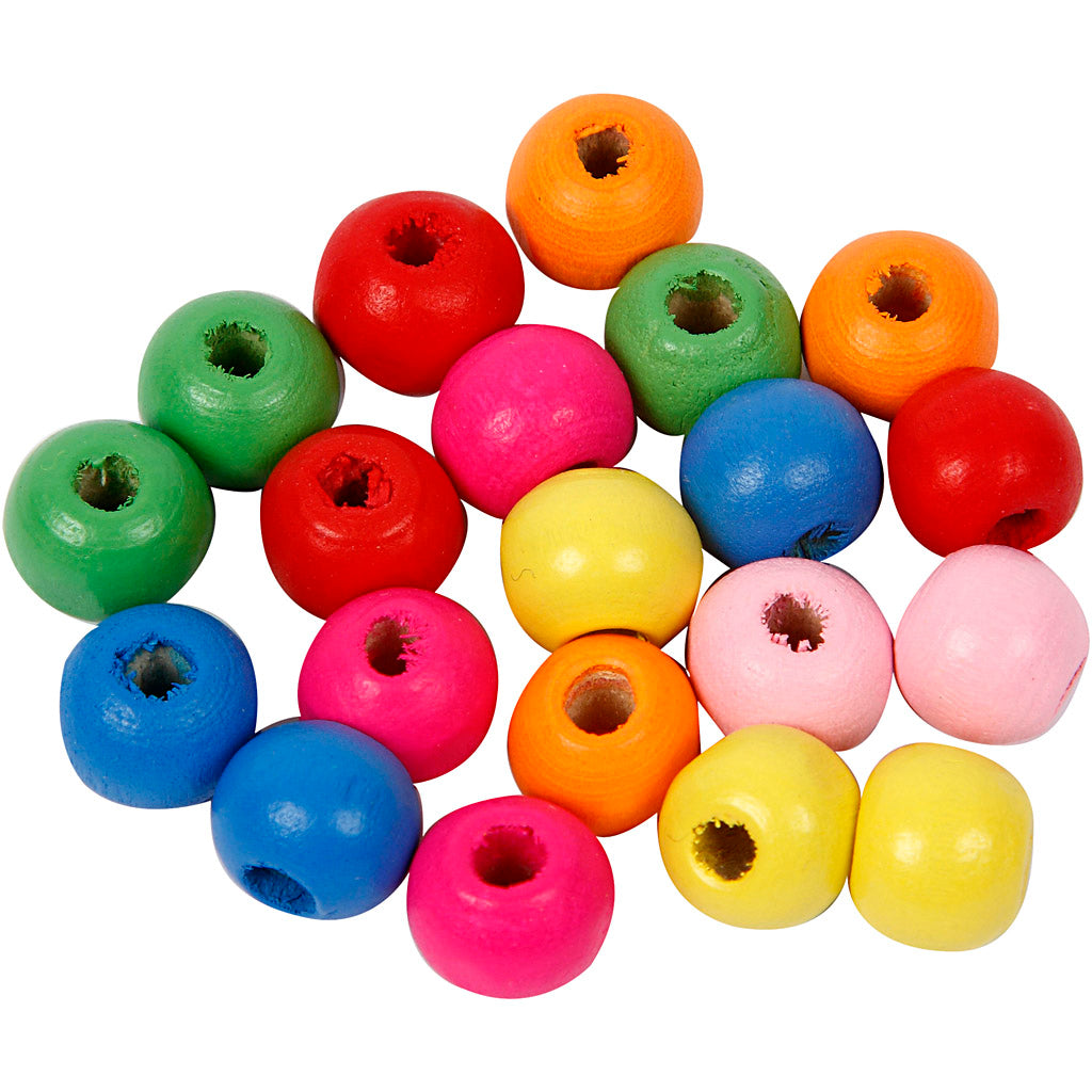 Wooden Beads Mix