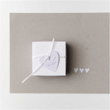 Heart Confetti - White (100 pieces)