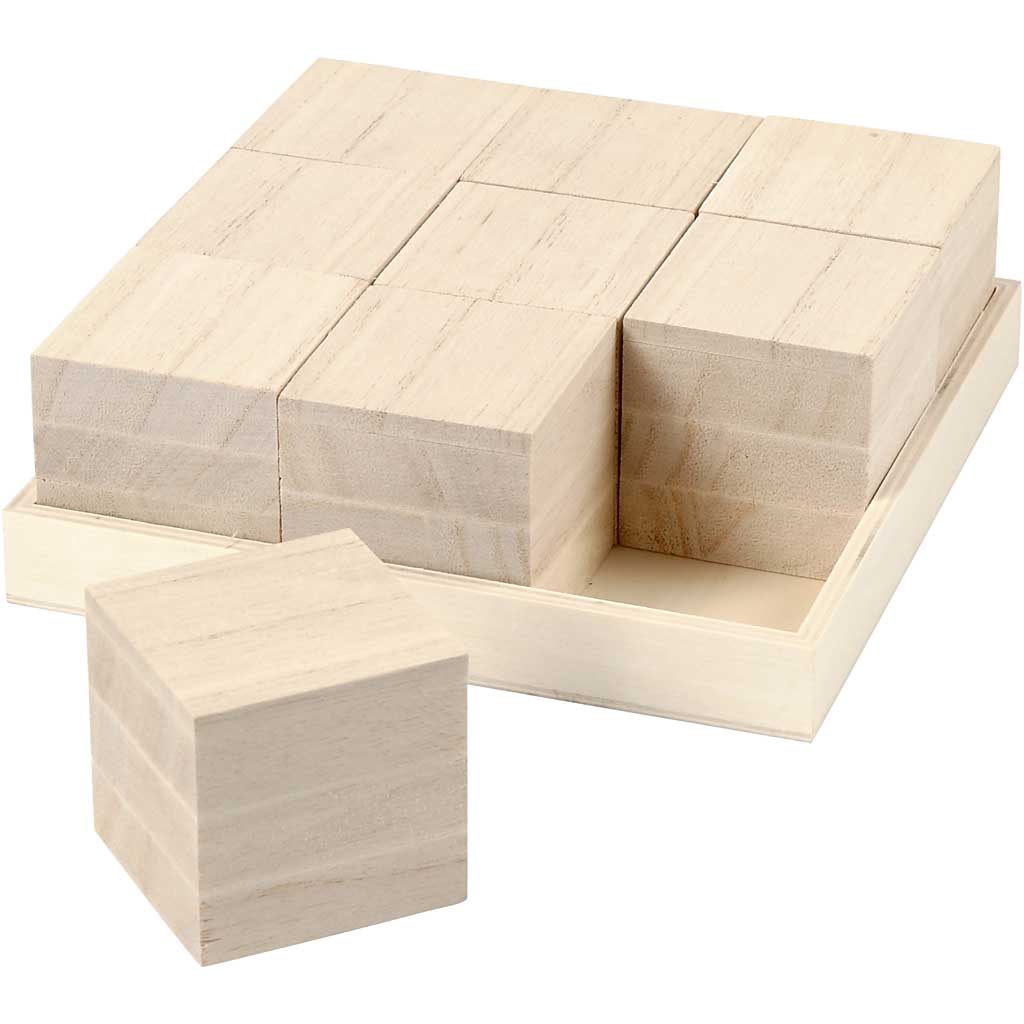 Wooden Cubes