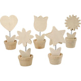 Memo Holders, H: 10 cm, D 5 cm, 10 pc/ 1 pack