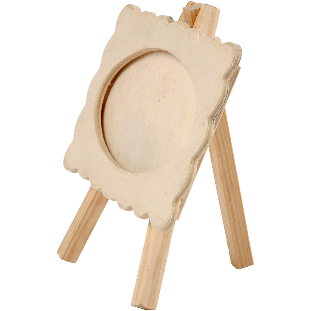 Frame on a easel