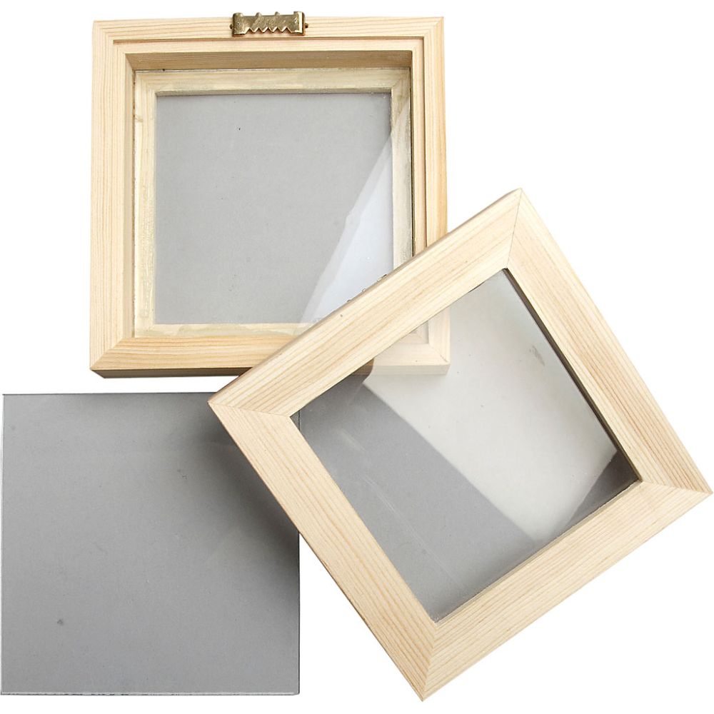 Wooden 3D Frame 12.3x12.3cm