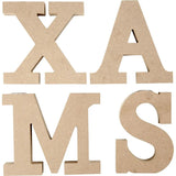 Wooden Candle Light Holder - XMAS