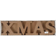 Wooden Candle Light Holder - XMAS
