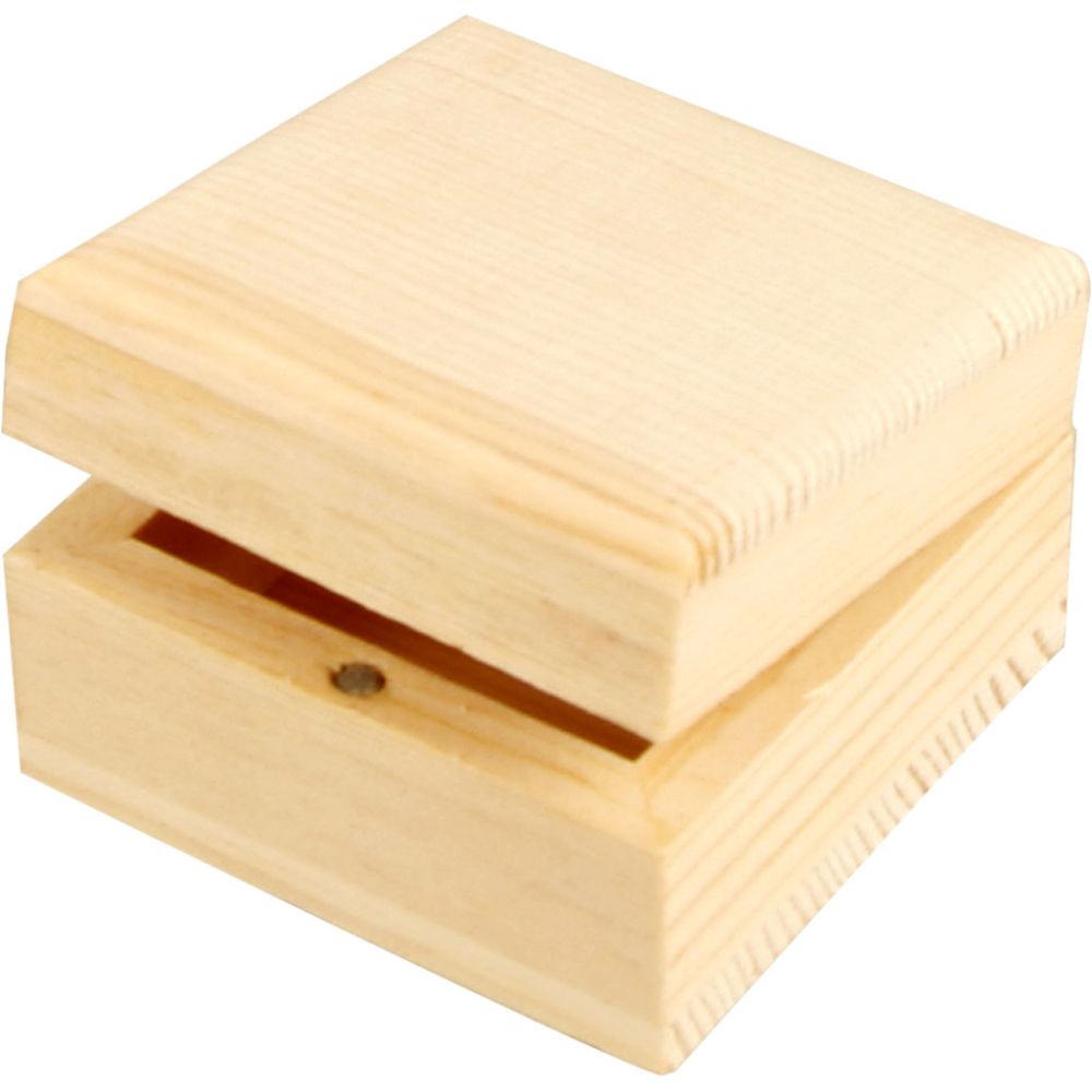 Jewellery Box 6x6x3.5 cm (2 Pack)