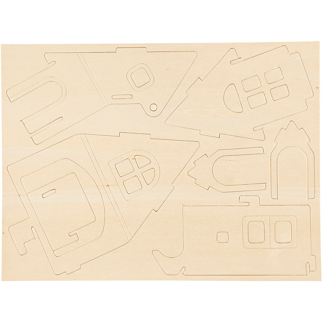 3D Wooden Construction Kit