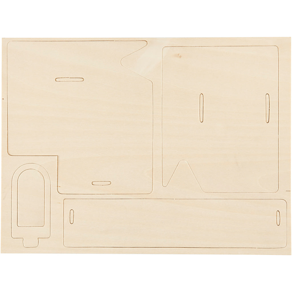 3D Wooden Construction Kit
