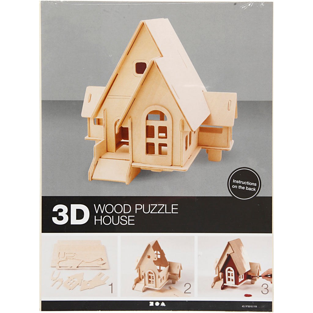 3D Wooden Construction Kit