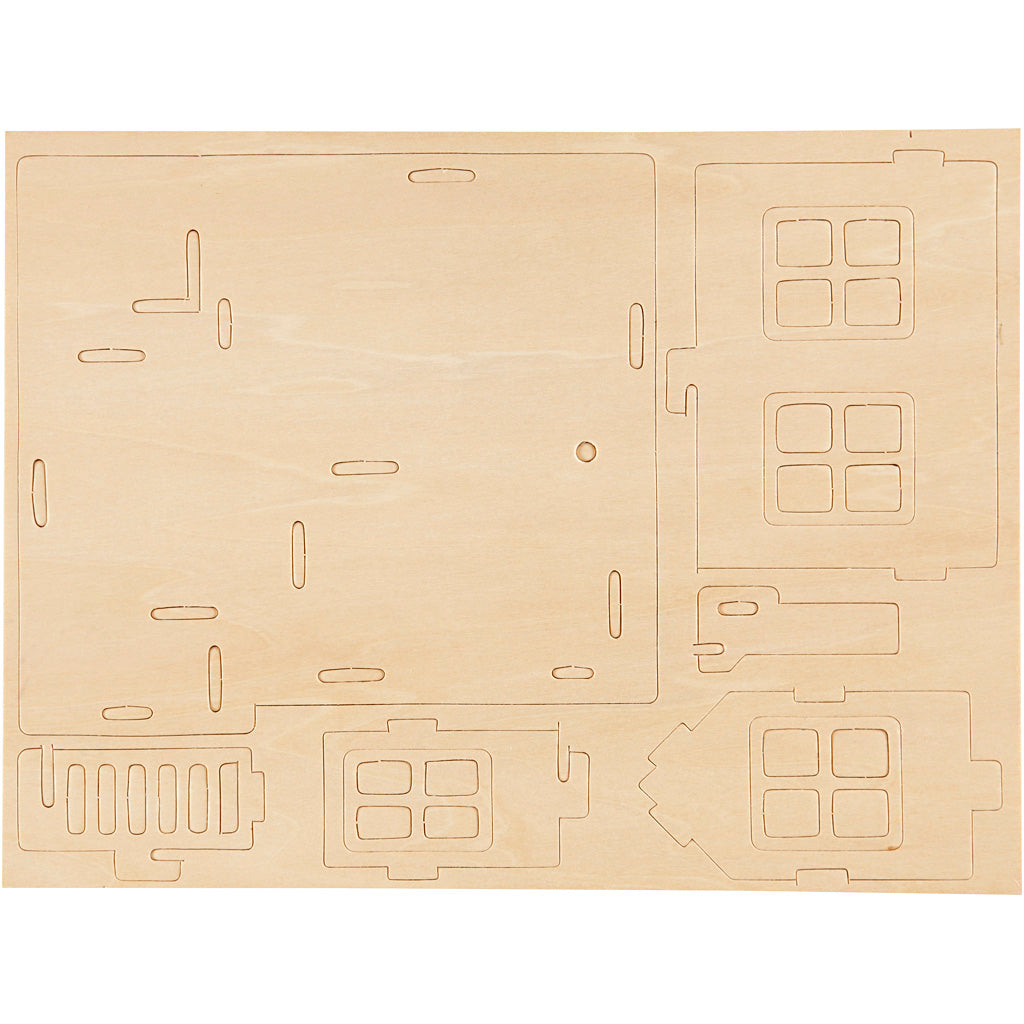 3D Wooden Construction Kit