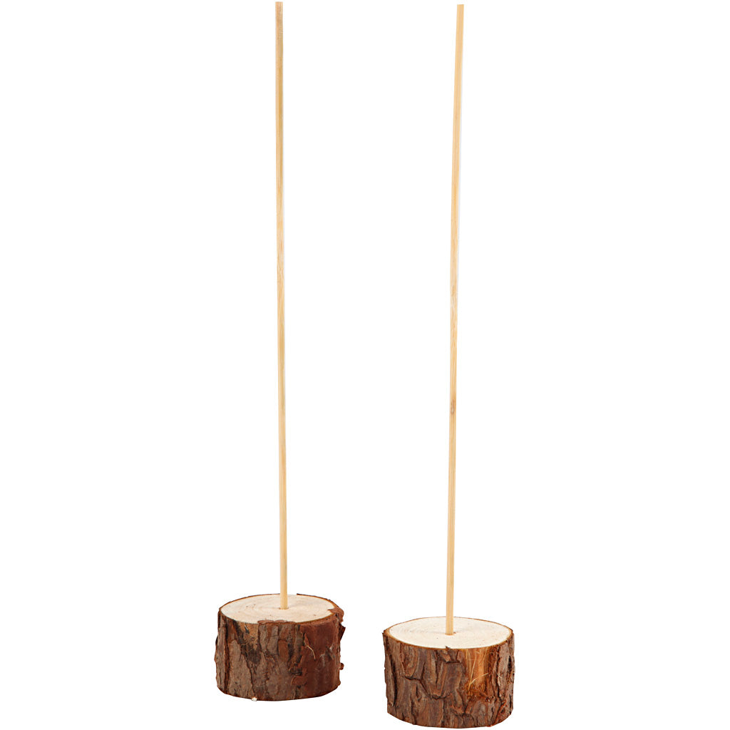 Wooden stands