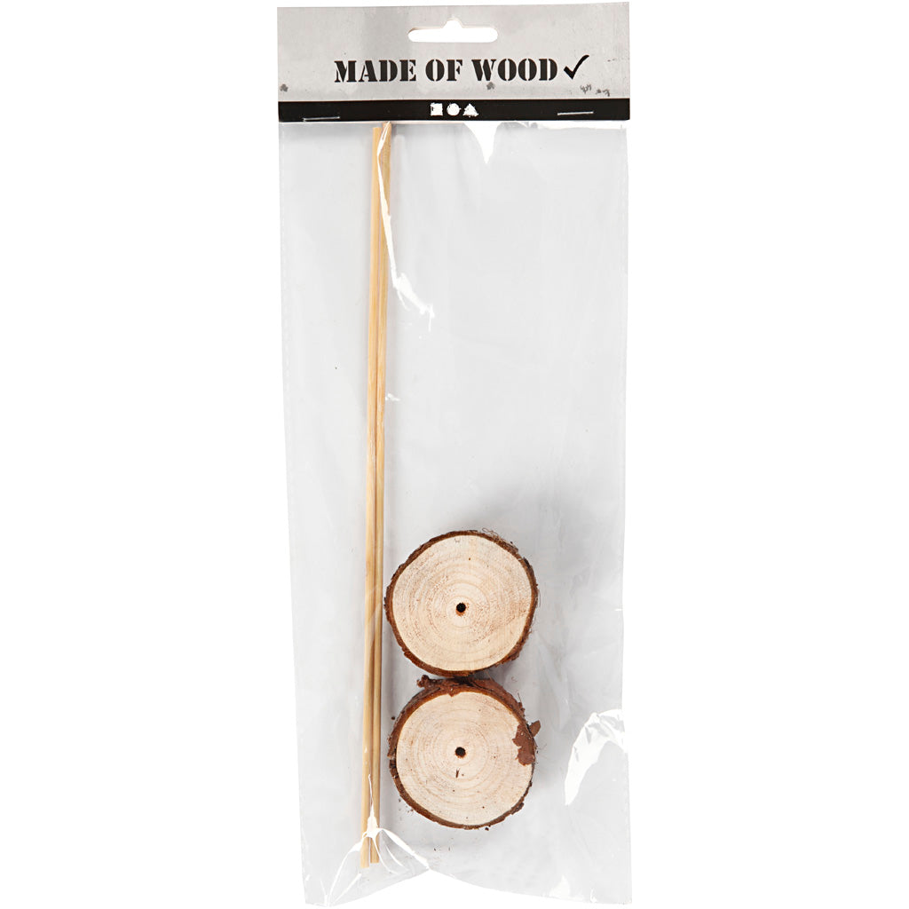 Wooden stands