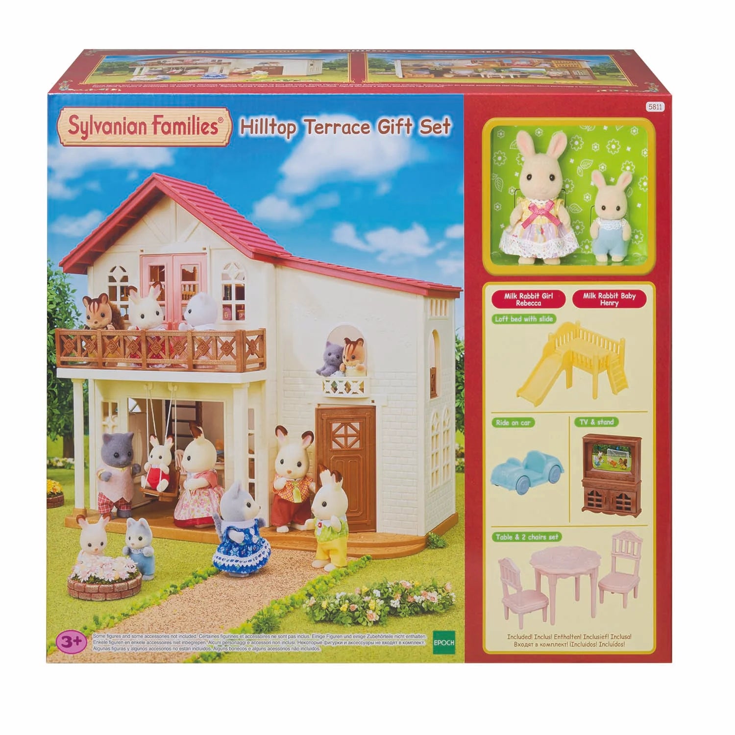 Sylvanian Families Hilltop Terrace House Gift Set – Art Hobby