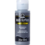 FolkArt Multi-Surface Acrylic 59ml - Medium Grey