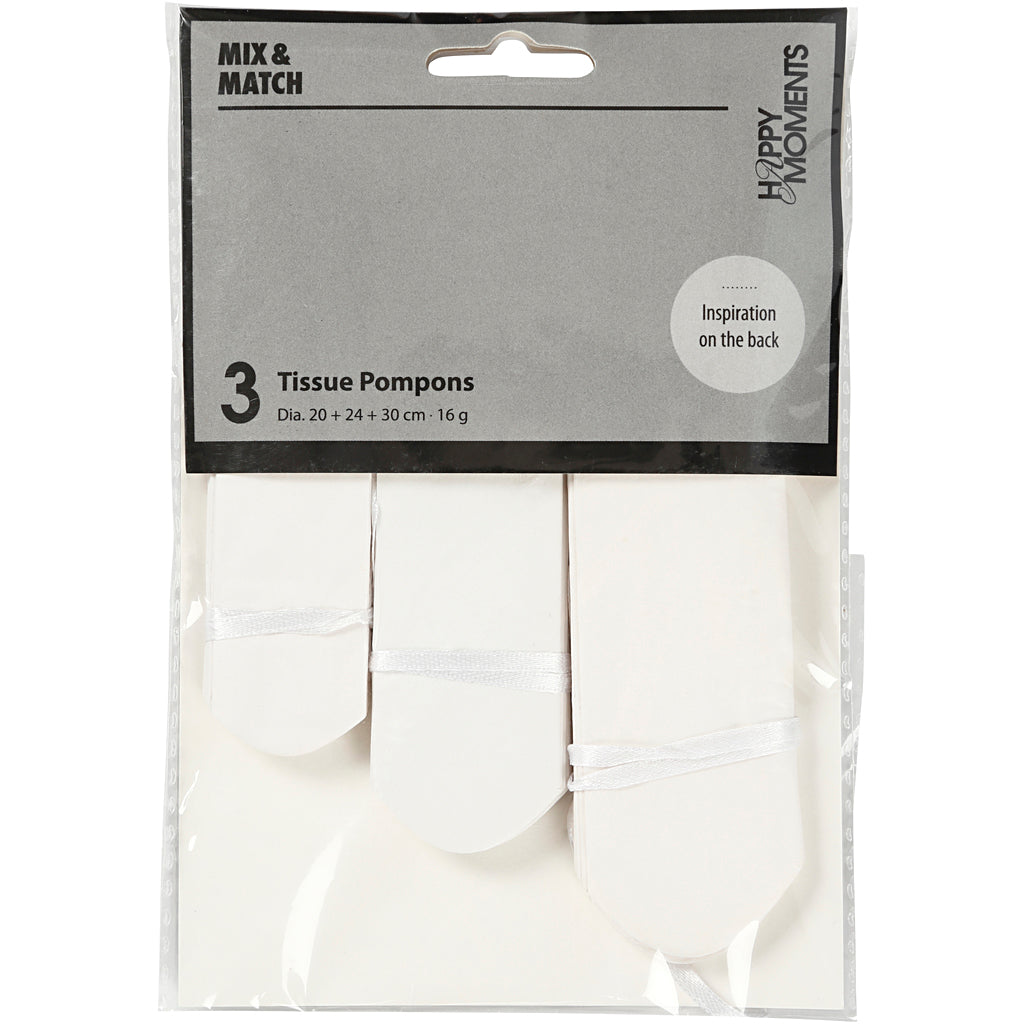 Tissue Pompons