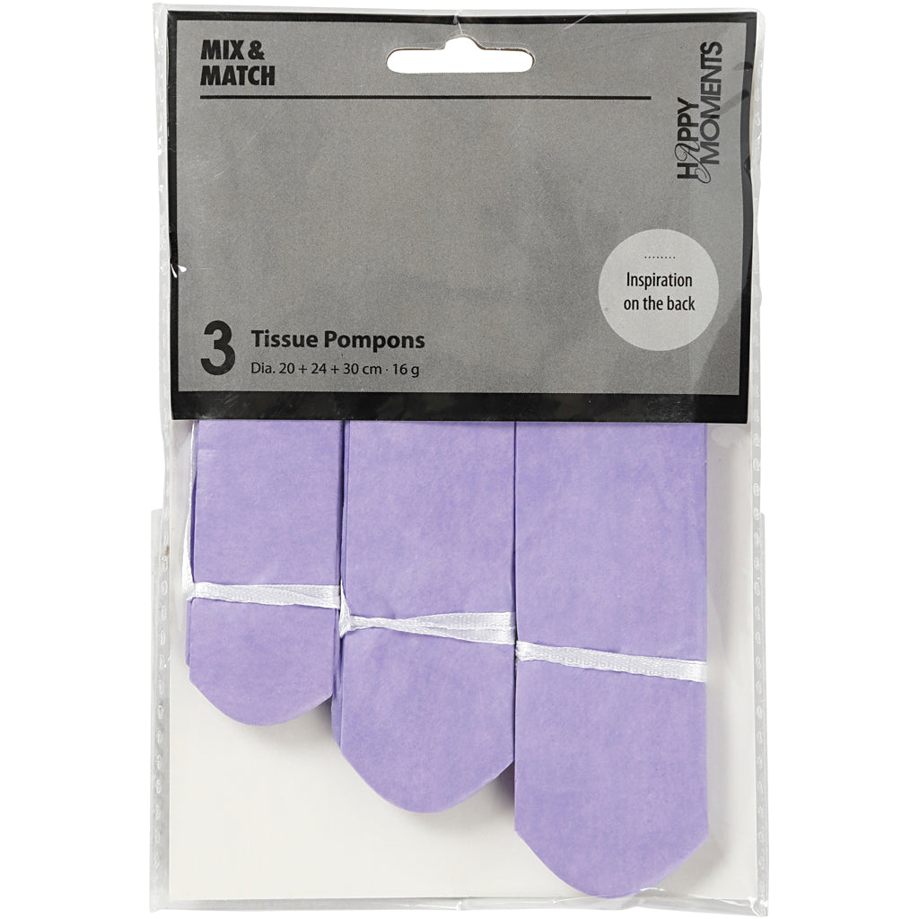 Tissue Pompons