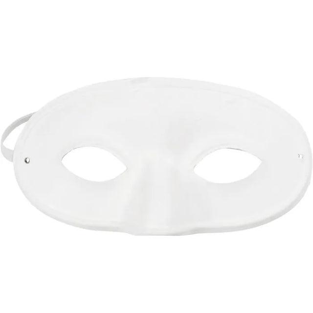 Half Face Masks - White (10 Pack)