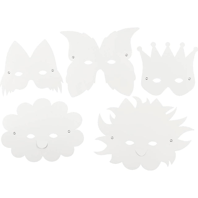 Masks incl. elastic head-band